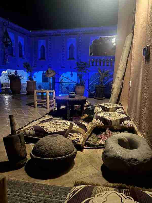 Terraza del Dar Ahlam Hotel