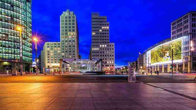 Potsdamer Platz; uno de los principales centrod donde comprar en Berlín