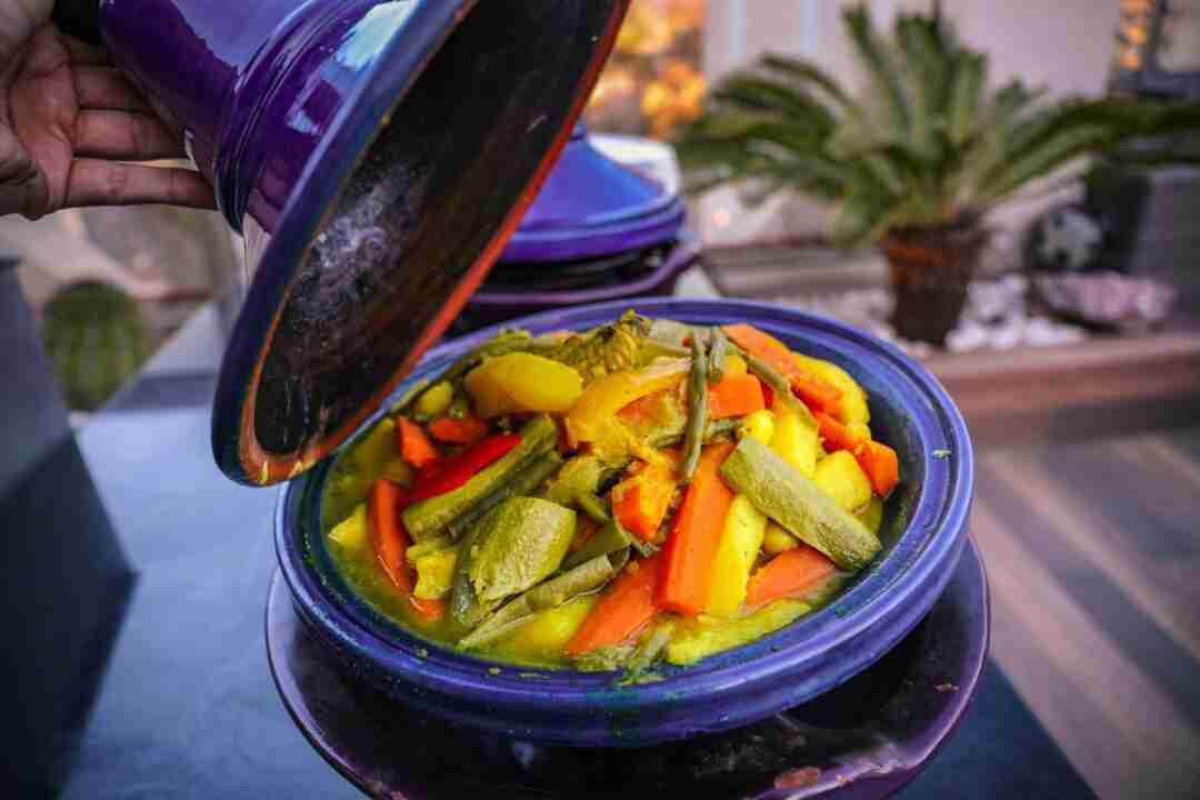 Tajin en restaurante de marruecos