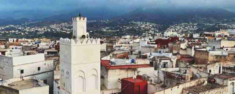 Vista de tejados de Tetuan
