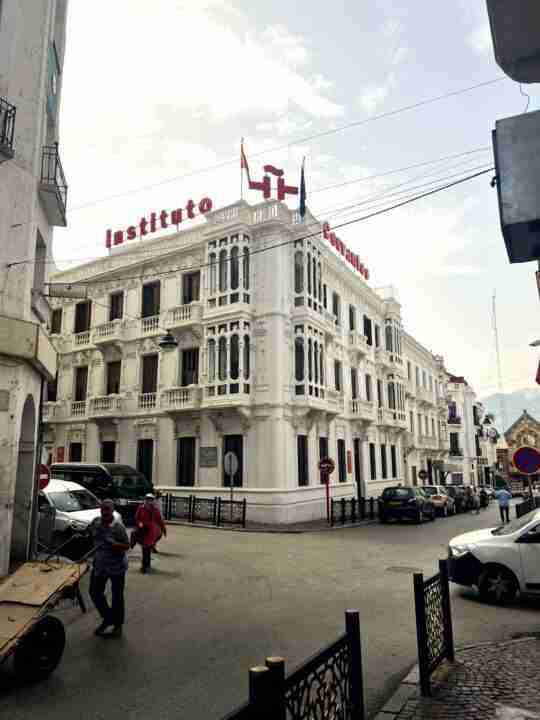 Fachada del Instituto Español de Tetuan