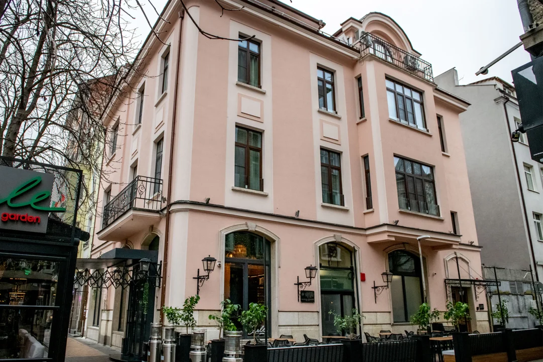 Exterior del hotel agora en sofia