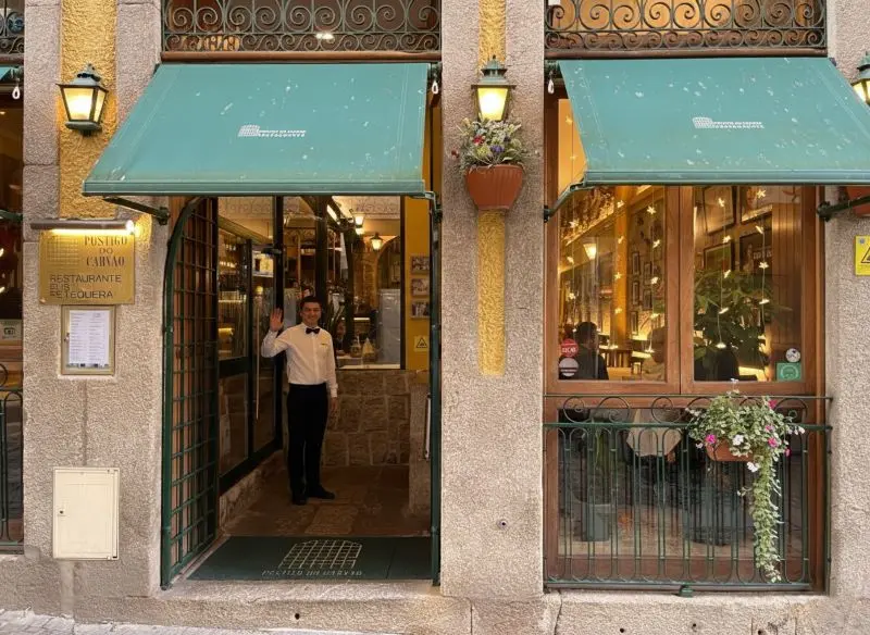 NUestro lugar favorito para comer en Oporto es Postigo de Carvao
