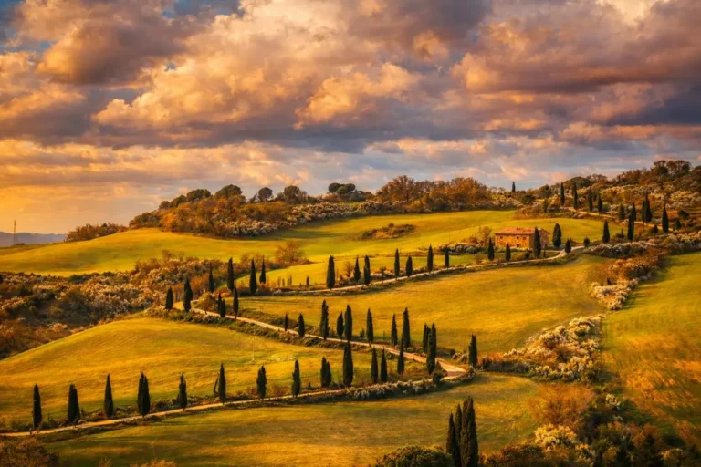 En el Val d'Orcia se concentran muchos de los pueblos mas bonitos de la toscana