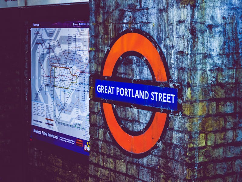mapa metro Londres Tube