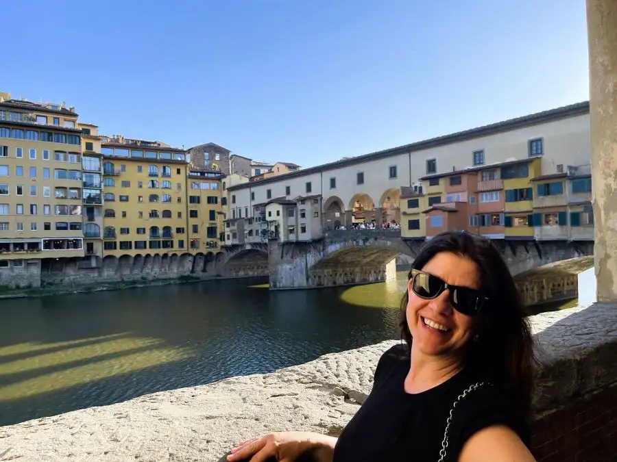 Ponte Vecchio Florencia ribera Arno
