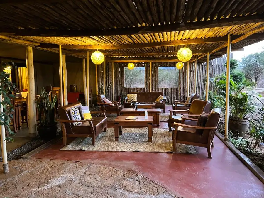 Zona de relax de TULIA AMBOSELI CAMP