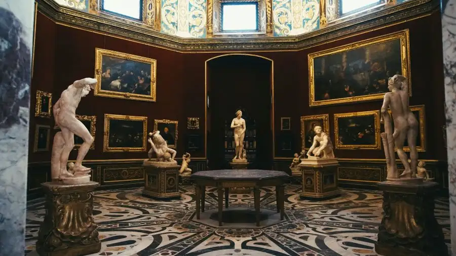 Galería Uffizi Florencia sala Botticelli