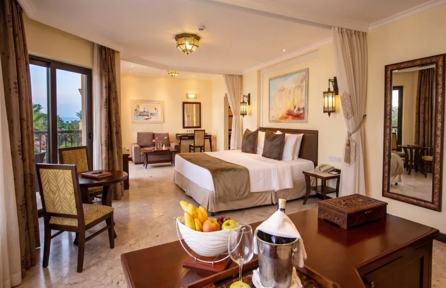 Interior de habitación del hotel Sarova White Sands en Mombasa