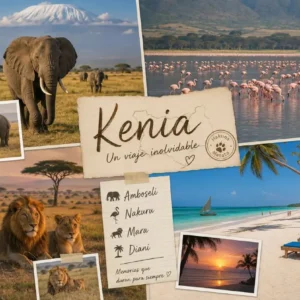 Itinerario Kenia 13 días: ruta de safari y playa por Amboseli, Masai Mara y Diani Beach