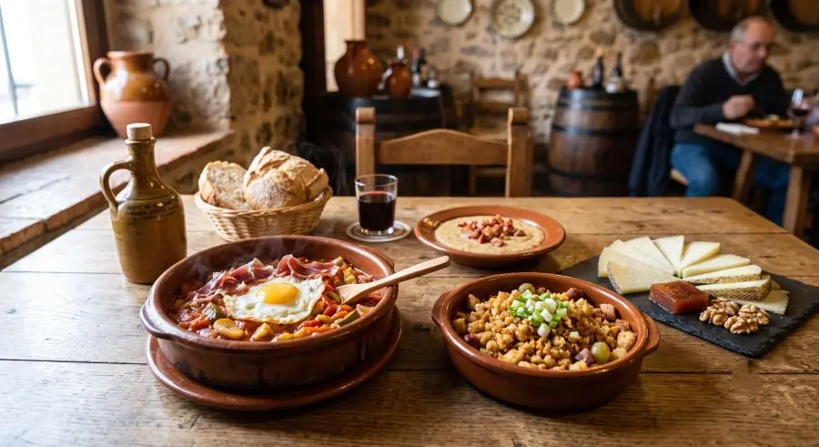 platos típicos de la gastronomía de la provincia de Ciudad Real