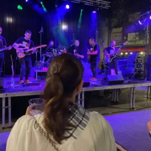 concierto en plaza del pilar en la pandorga