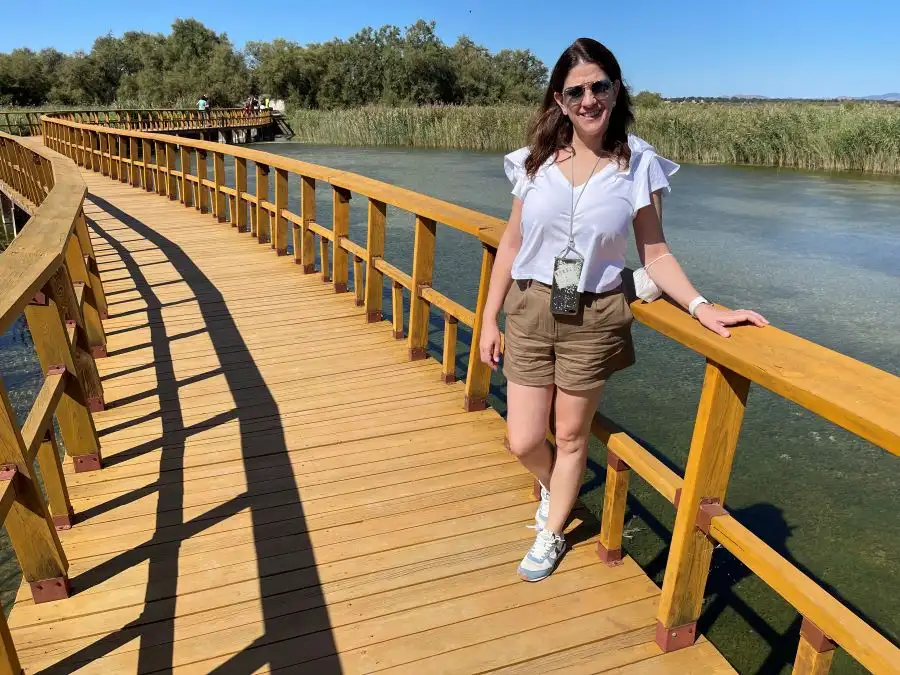 vanesa en las tablas de daimiel, provincia de ciudad real