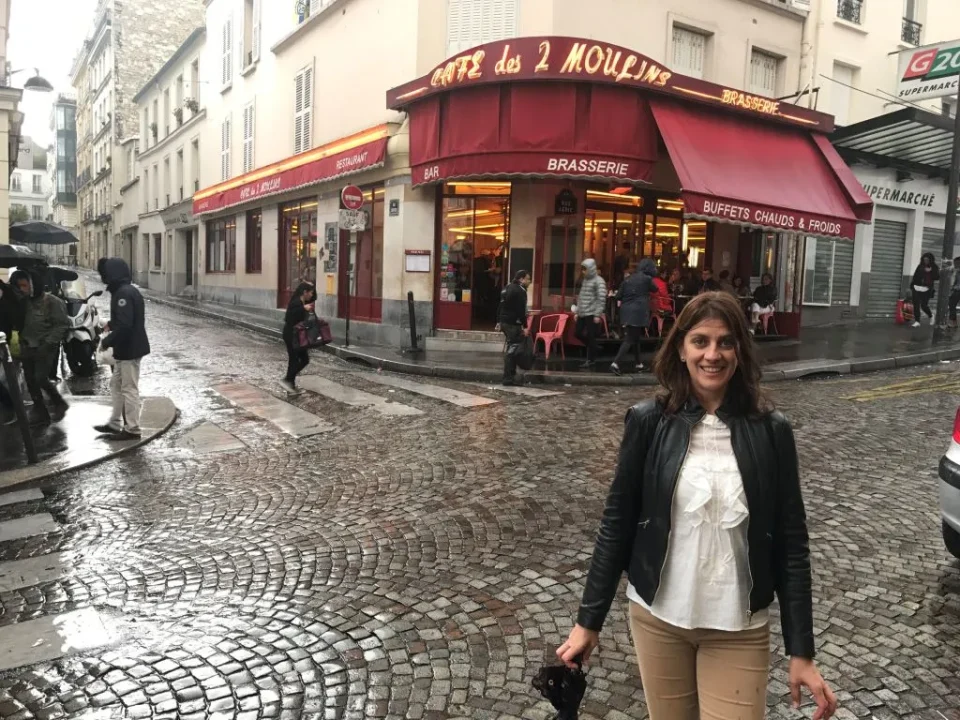 Café des Deux Moulins, el famoso café de la película Amélie en Montmartre.