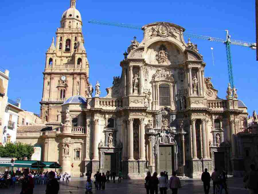 Catedral de Murcia. Uno de los sitios imprescindibles que ver en Murcia