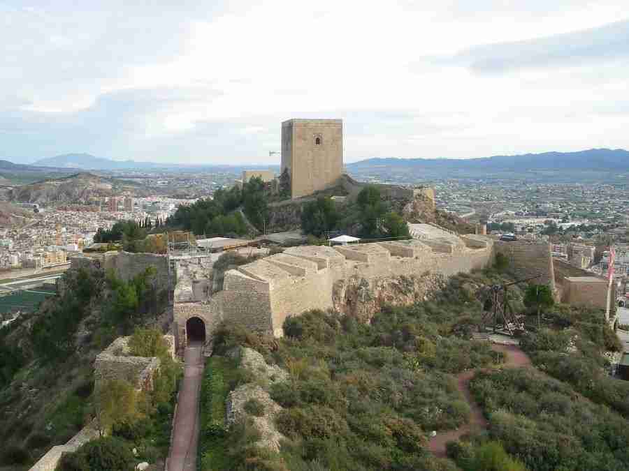 Fortaleza del Sol de Lorca uno de los mejores sitios que ver en los alrededores de Murcia