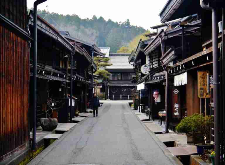 Calles tradicionales de Takayama