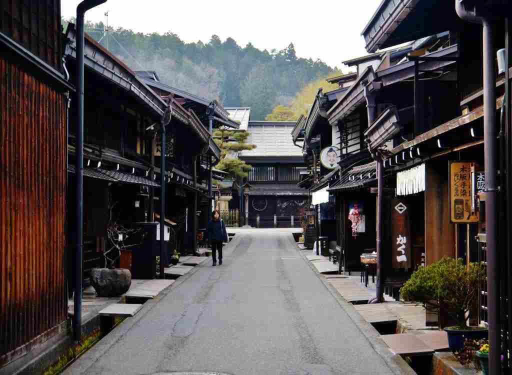 Calles tradicionales de Takayama
