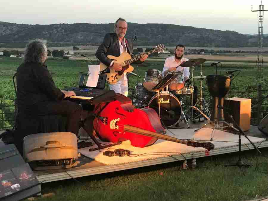 Banda de Jazz en viñedos de Jumilla
