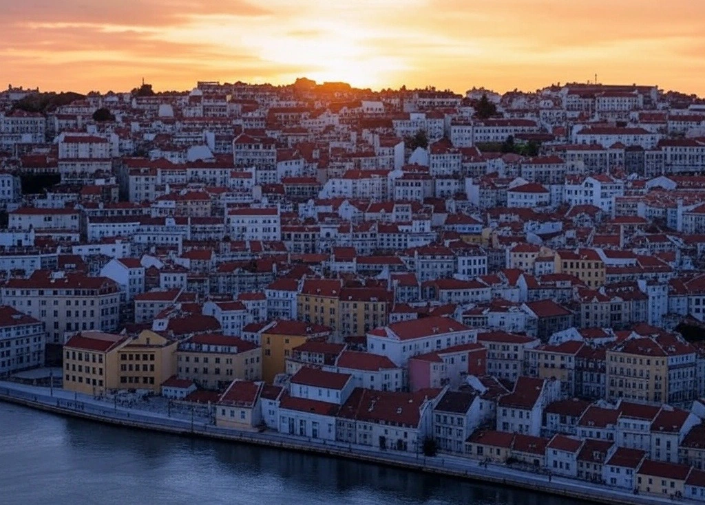 Vista panoramica de Lisboa como portada de Alojamientos en LIsboa