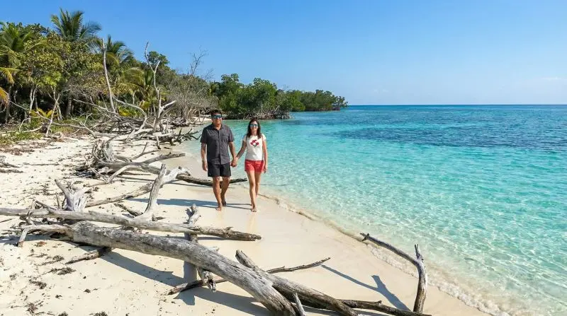 Playa virgen Cayo Jutías en Pinar del Río Cuba