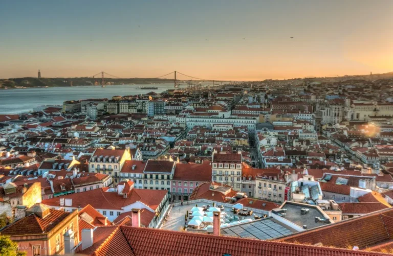 Imagen panorámica de Lisboa