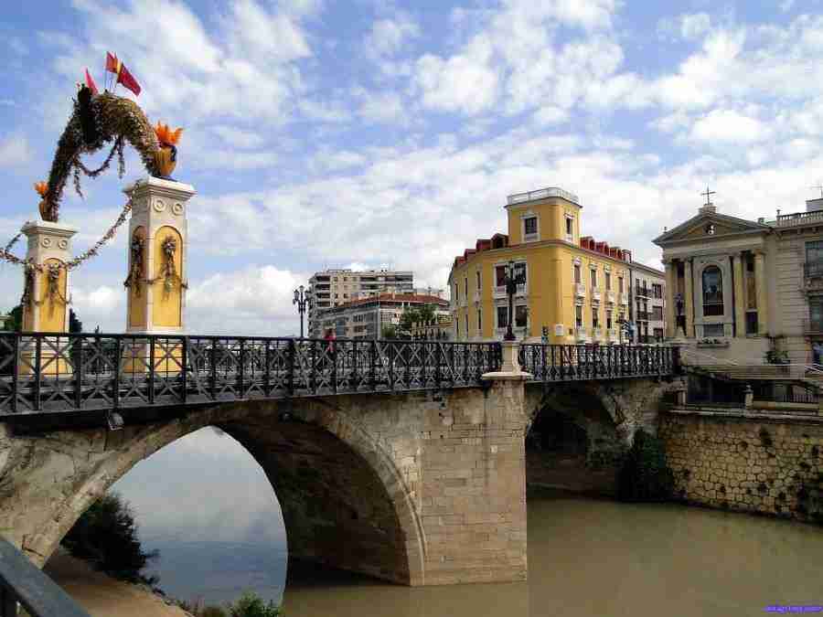 Puente de los peligros. Uno de los lugares imprescindibles que ver en Murcia