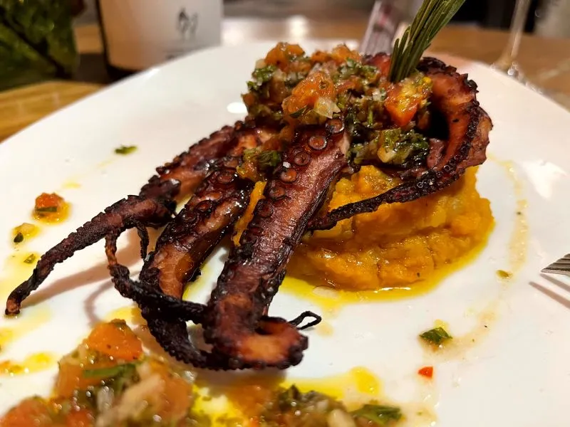 Pulpo Taberna Arzabal Madrid