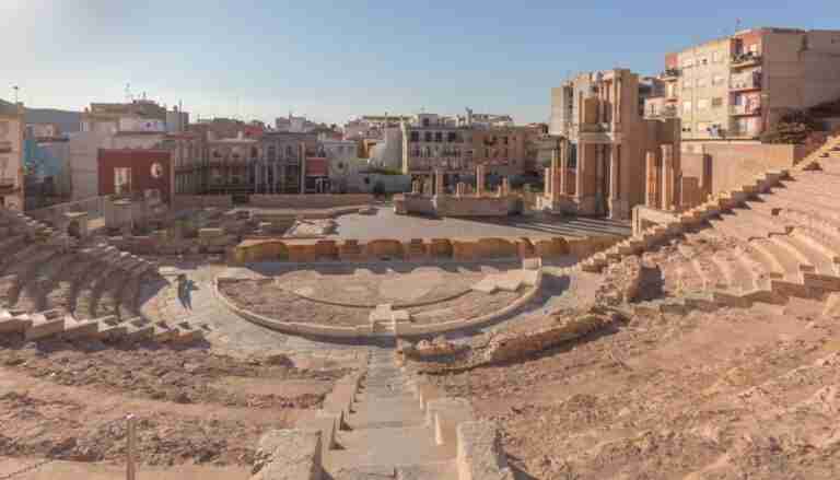 Teatro Romano de Cartagena, uno de los lugares más iconicos que ver en Cartagena