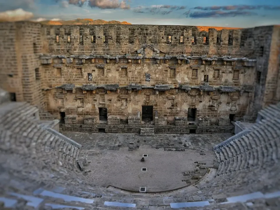 Teatro Romano de Mérida conservado, el mejor lugar turístico de Badajoz.