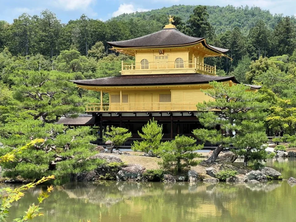 Templo Kinkaku-ji en Kioto, conocido como Pabellón Dorado, visita imprescindible en un itinerario de 4 días