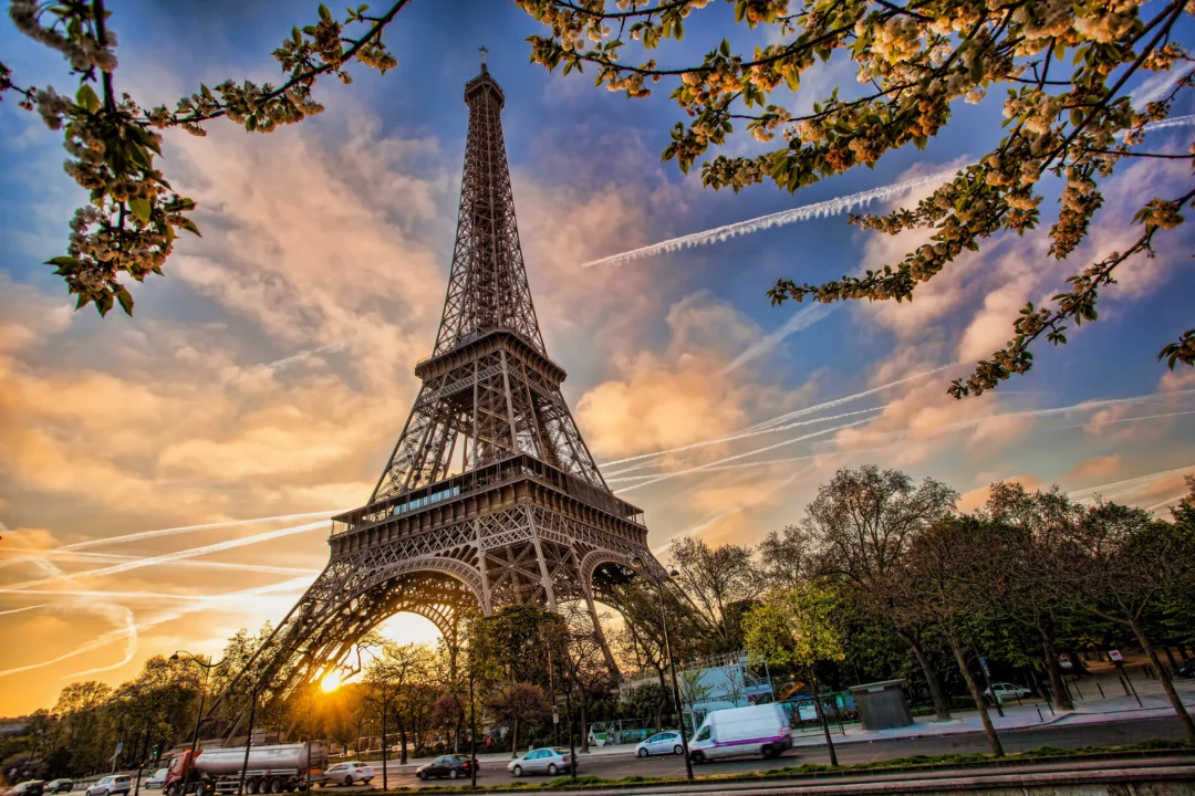 TorreEiffel al atardecer