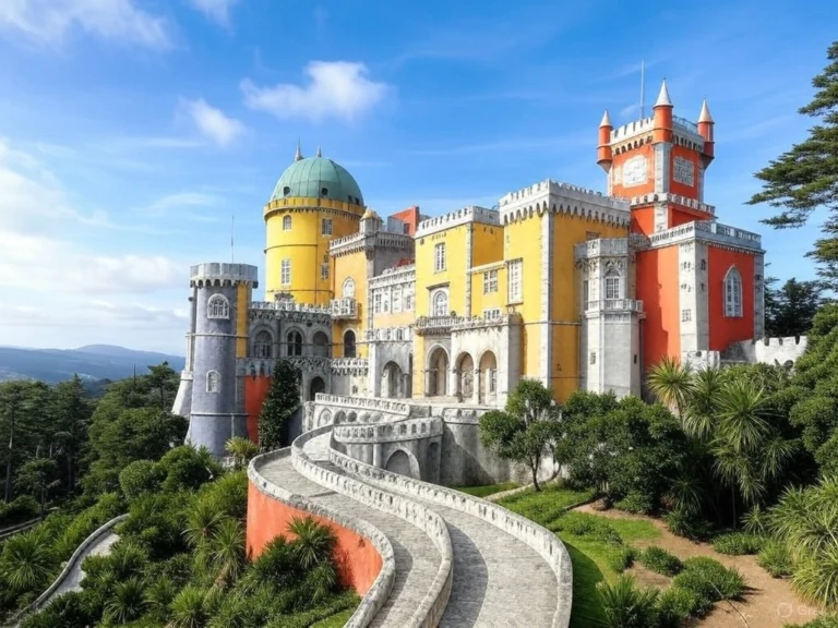 Palacio do Pena en alrededores de Sintra